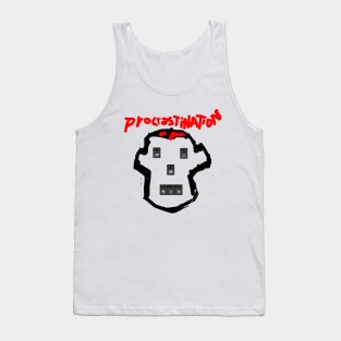 Procrastination design Tank Top